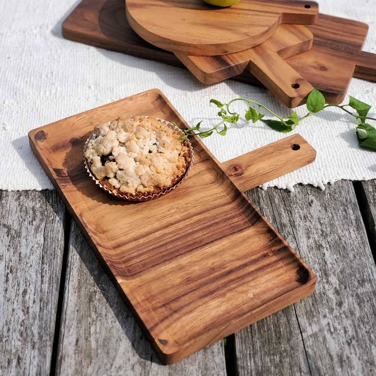 Handmade Wooden Serving Tray - Armand’s Maison & Marché