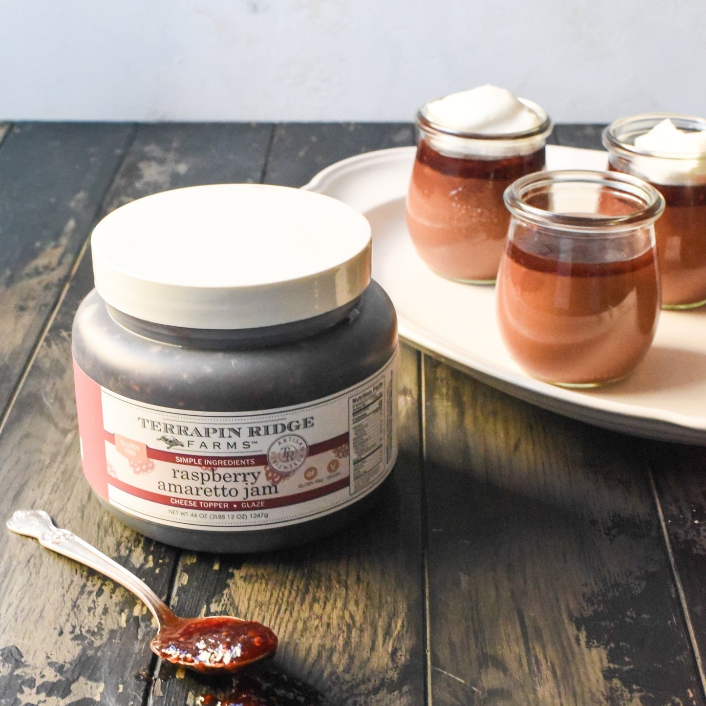 Raspberry Amaretto Jam - Quart - Armand’s Maison & Marché