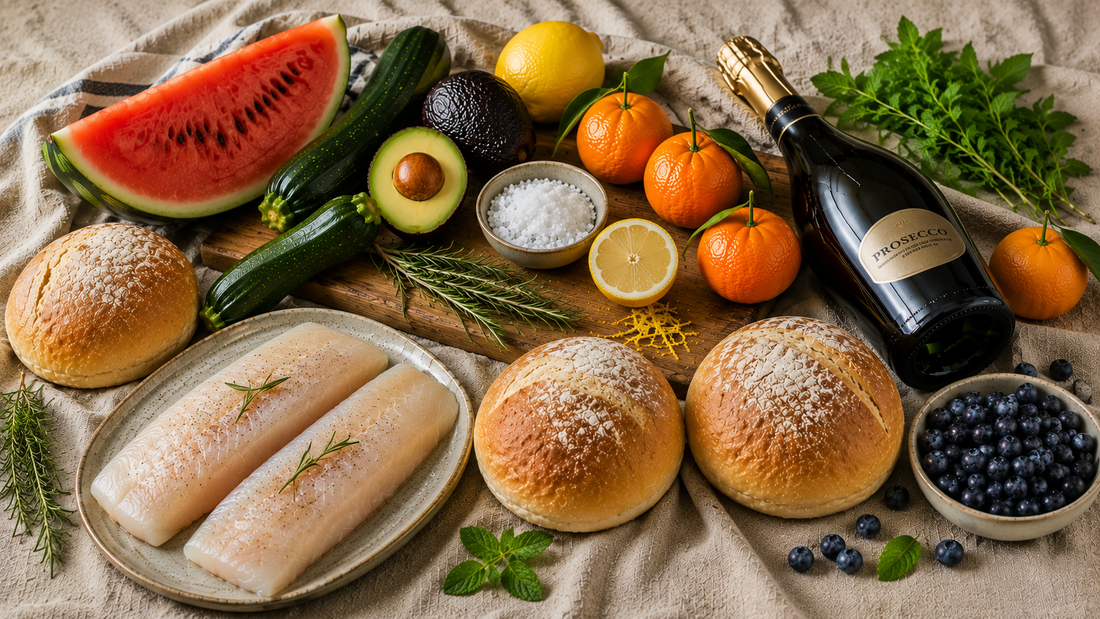 A Coastal Fourth of July Ingredient List