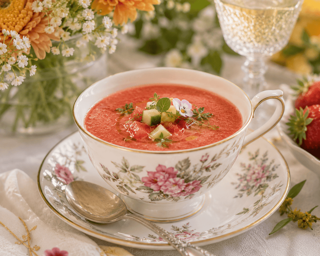Chilled Garden Gazpacho with Watermelon - Armand’s Maison & Marché