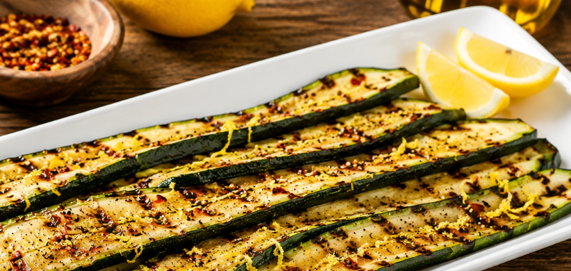 Grilled Dijon-Garlic Zucchini