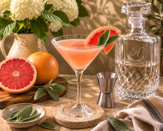 Sage & Grapefruit Martini - Armand’s Maison & Marché