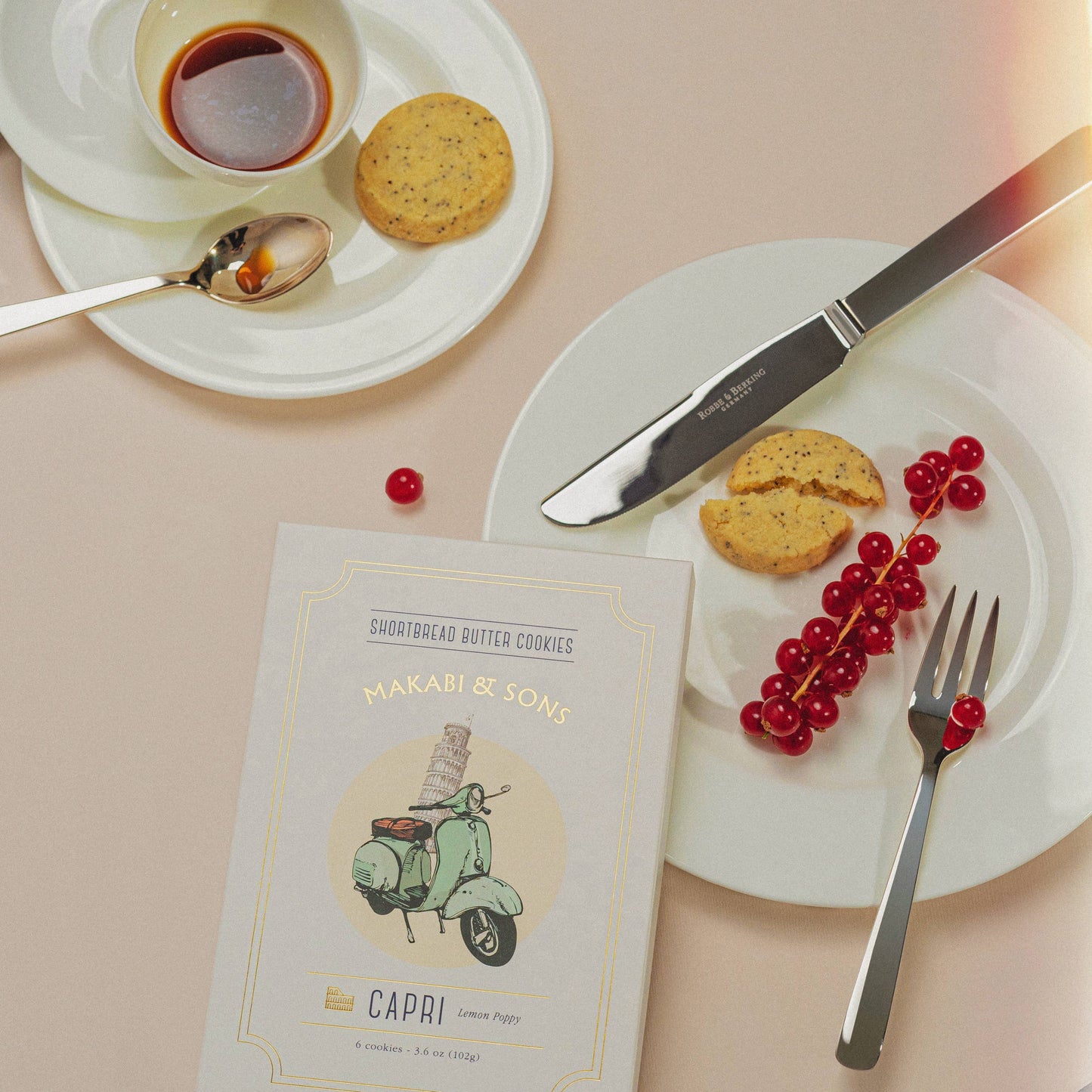 Lemon Poppy Cookies - Capri
