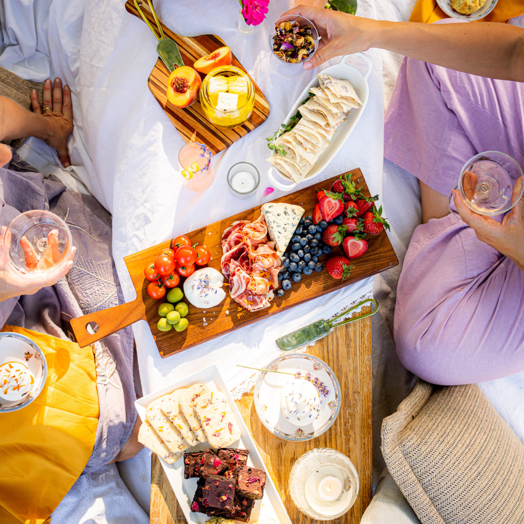No. 1 - Artisanal Edible Floral Crackers
