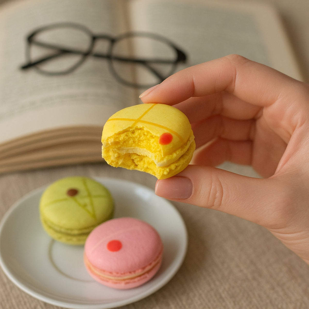 Andy Anand French Macarons, 12-Piece Gift Box – Gluten-Free, Made Fresh Daily, Assorted Gourmet Flavors – Birthday, Holiday & Celebration - Armand’s Maison & Marché