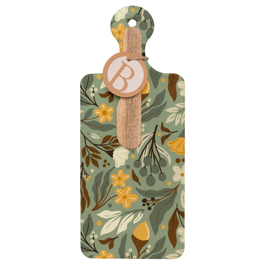 Autumn Acorn Ceramic CUTErie Cheese Board Fall Autumn - Armand’s Maison & Marché