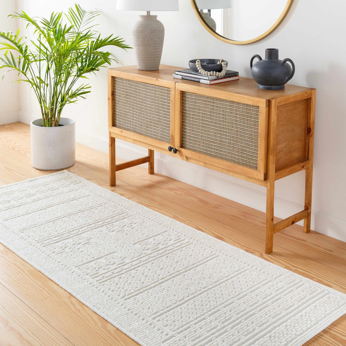 Bahar Cream Washable Area Rug - Armand’s Maison & Marché