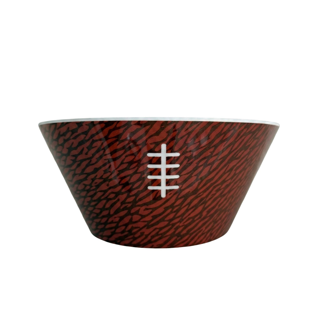 Brown Football Snack & Serving Reusable Melamine Bowl - Armand’s Maison & Marché