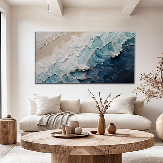 Crashing Coastal Waves Wall Art - Armand’s Maison & Marché