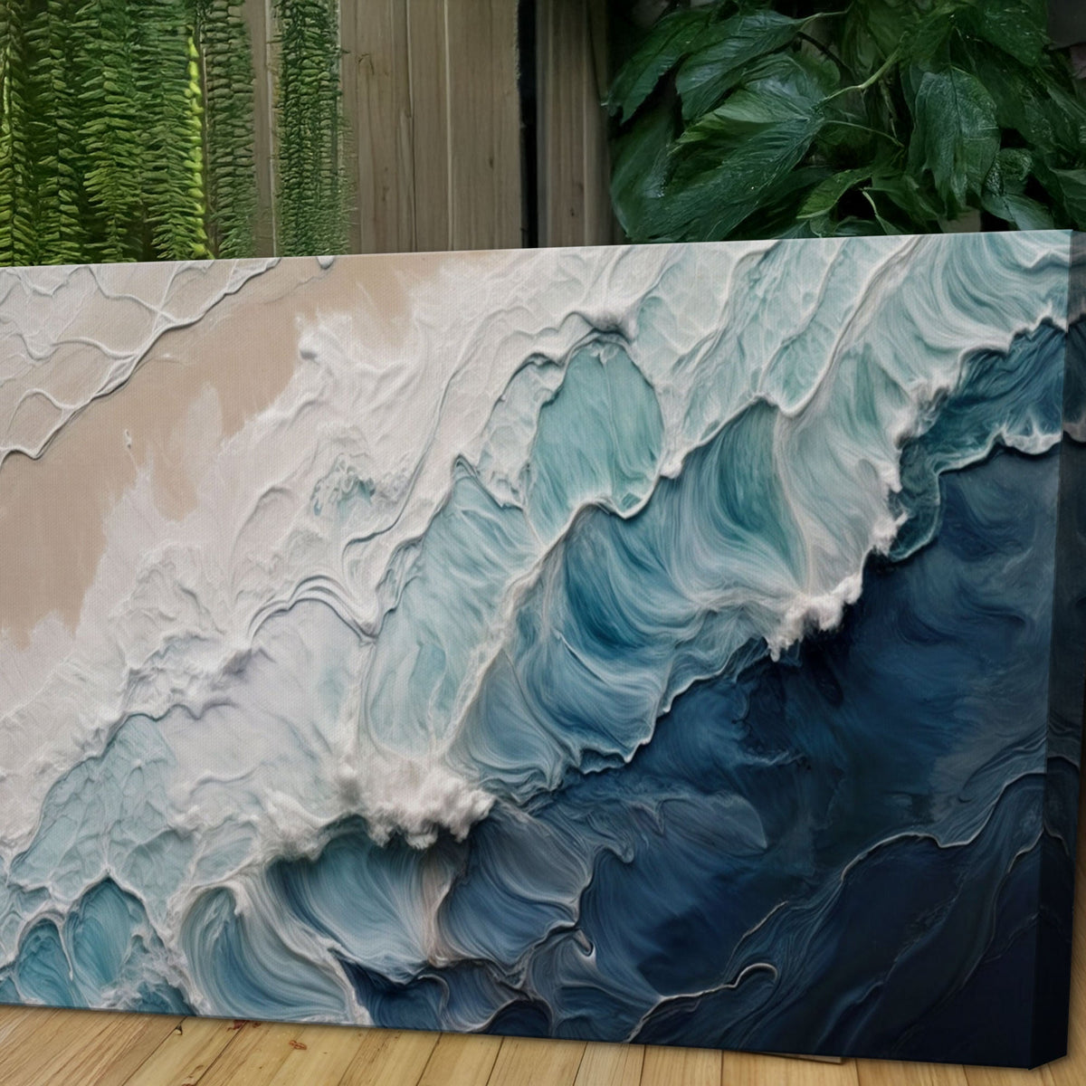 Crashing Coastal Waves Wall Art - Armand’s Maison & Marché