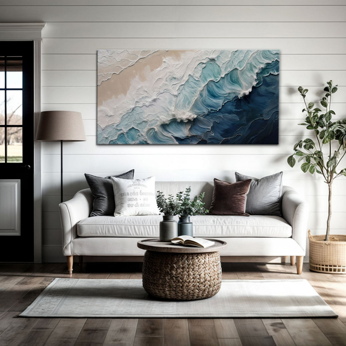 Crashing Coastal Waves Wall Art - Armand’s Maison & Marché
