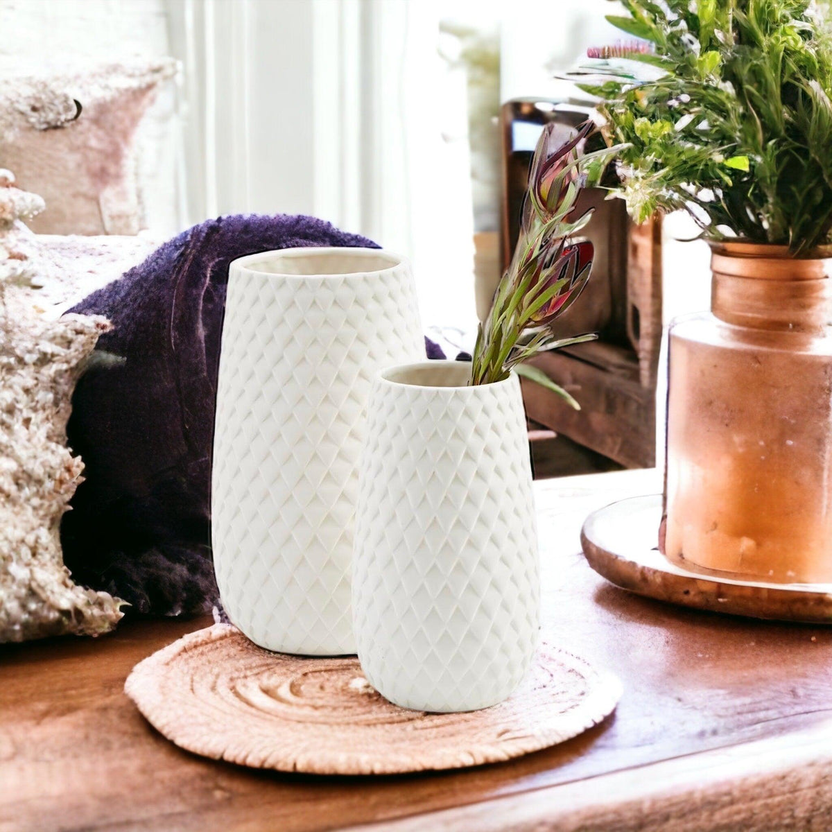 Diamond Vase - Armand’s Maison & Marché