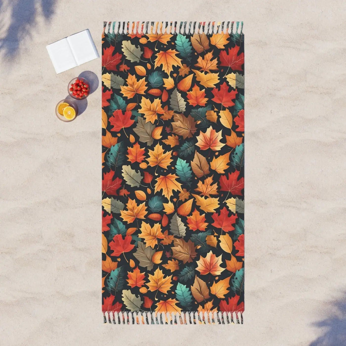Dipaliz Boho Beach Cloth Colorful Fall Foliage Polyester - Armand’s Maison & Marché