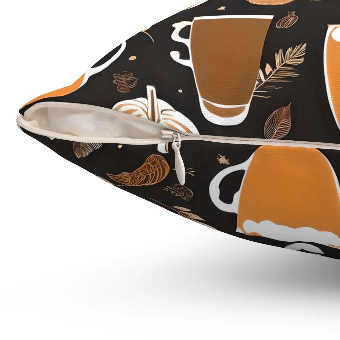 Dipaliz Fall Season Beverage Polyester Square Pillow 18x18 - Armand’s Maison & Marché