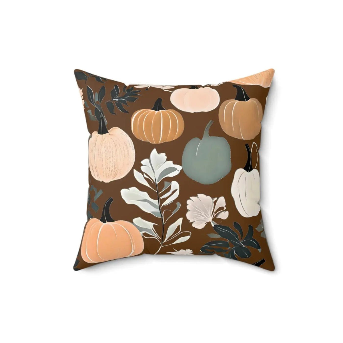Dipaliz Fall Season Pumpkins Polyester Square Pillow - Armand’s Maison & Marché