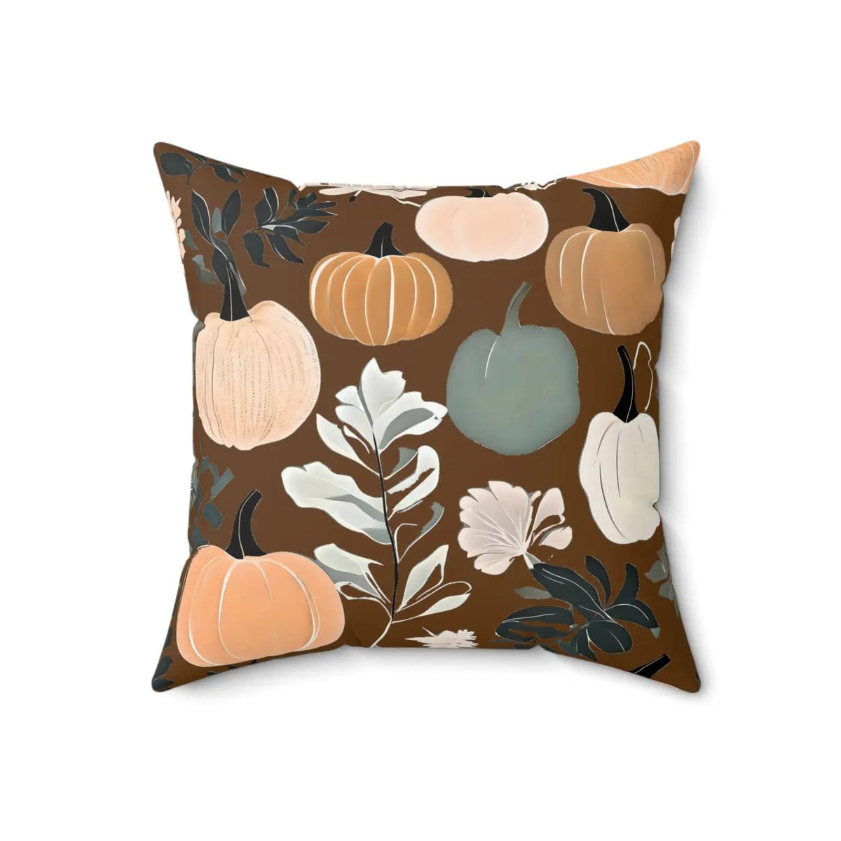 Dipaliz Fall Season Pumpkins Polyester Square Pillow - Armand’s Maison & Marché