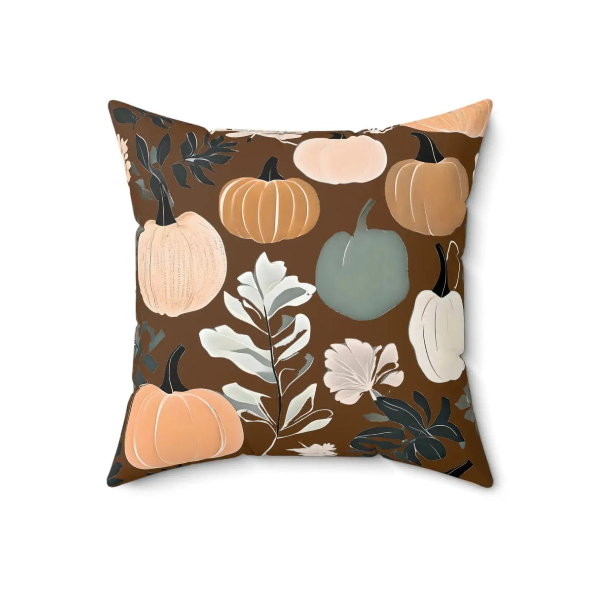 Dipaliz Fall Season Pumpkins Polyester Square Pillow - Armand’s Maison & Marché