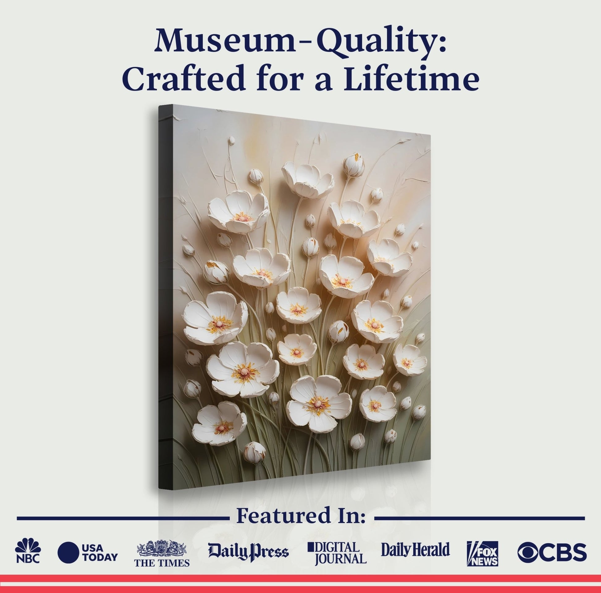 Floral Wall Art - Armand’s Maison & Marché