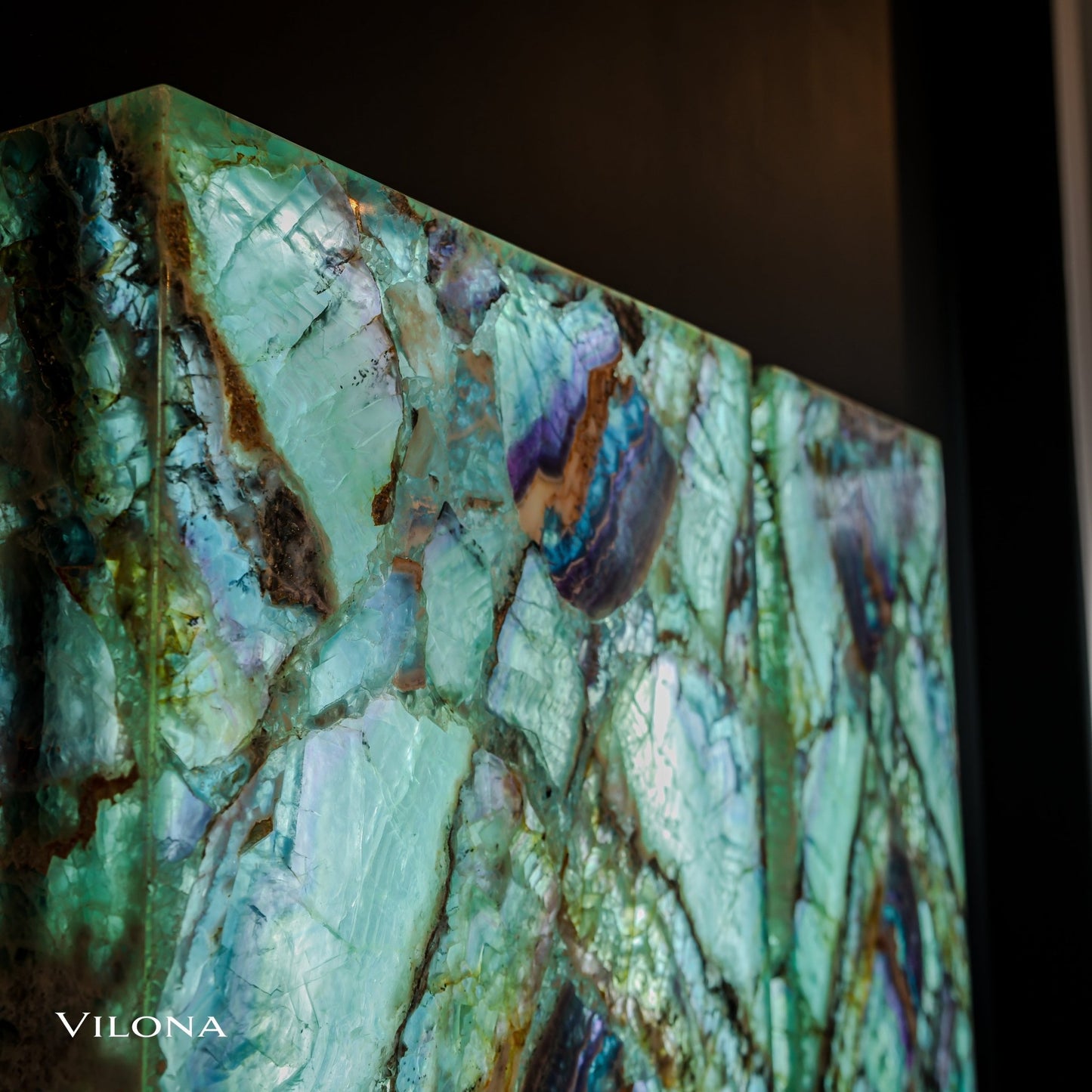 Fluorite Crystal Wall Panels (2/7) - Armand’s Maison & Marché