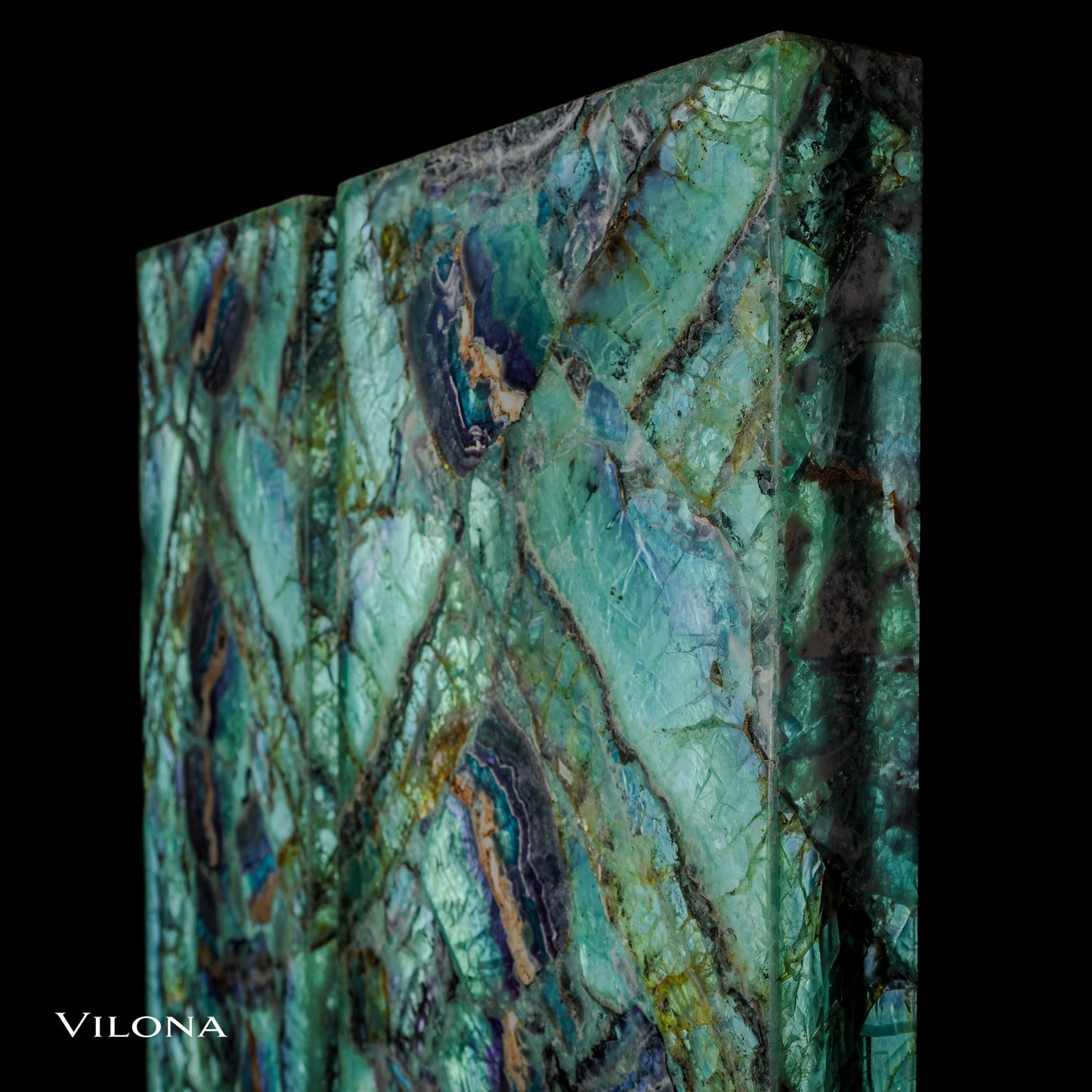 Fluorite Crystal Wall Panels (2/7) - Armand’s Maison & Marché