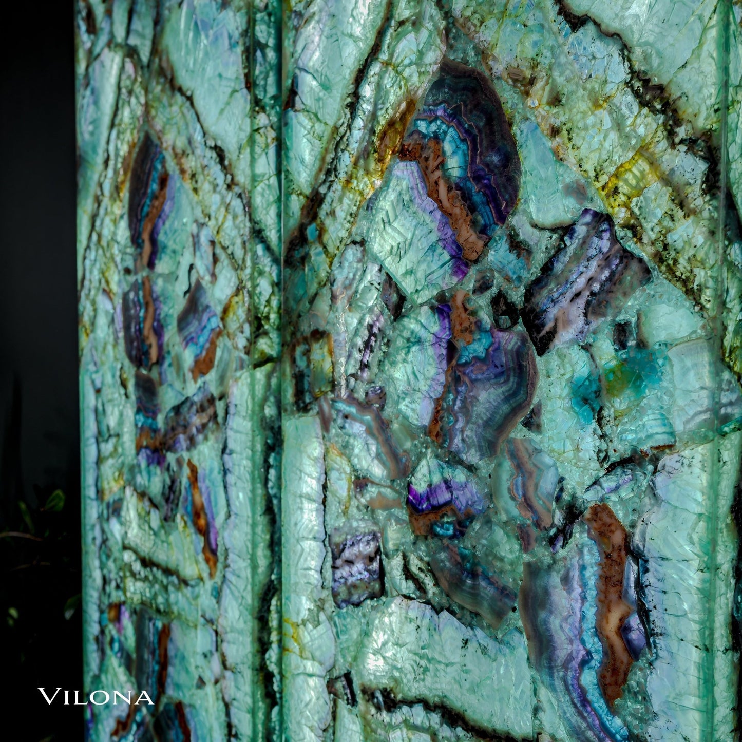 Fluorite Crystal Wall Panels (2/7) - Armand’s Maison & Marché