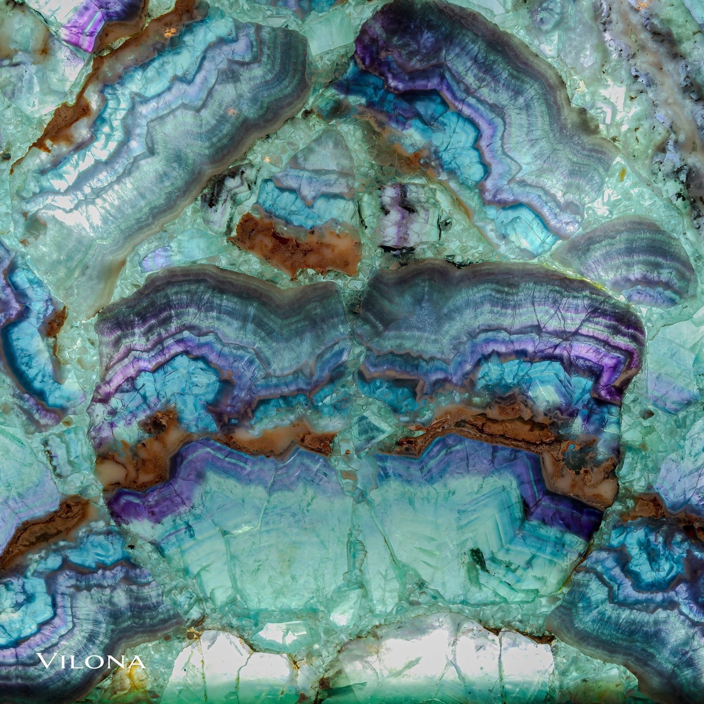 Fluorite Crystal Wall Panels (2/7) - Armand’s Maison & Marché