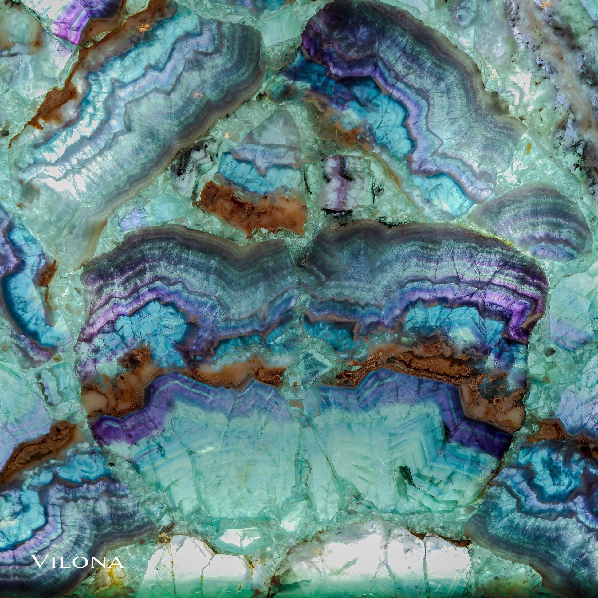 Fluorite Crystal Wall Panels (2/7) - Armand’s Maison & Marché