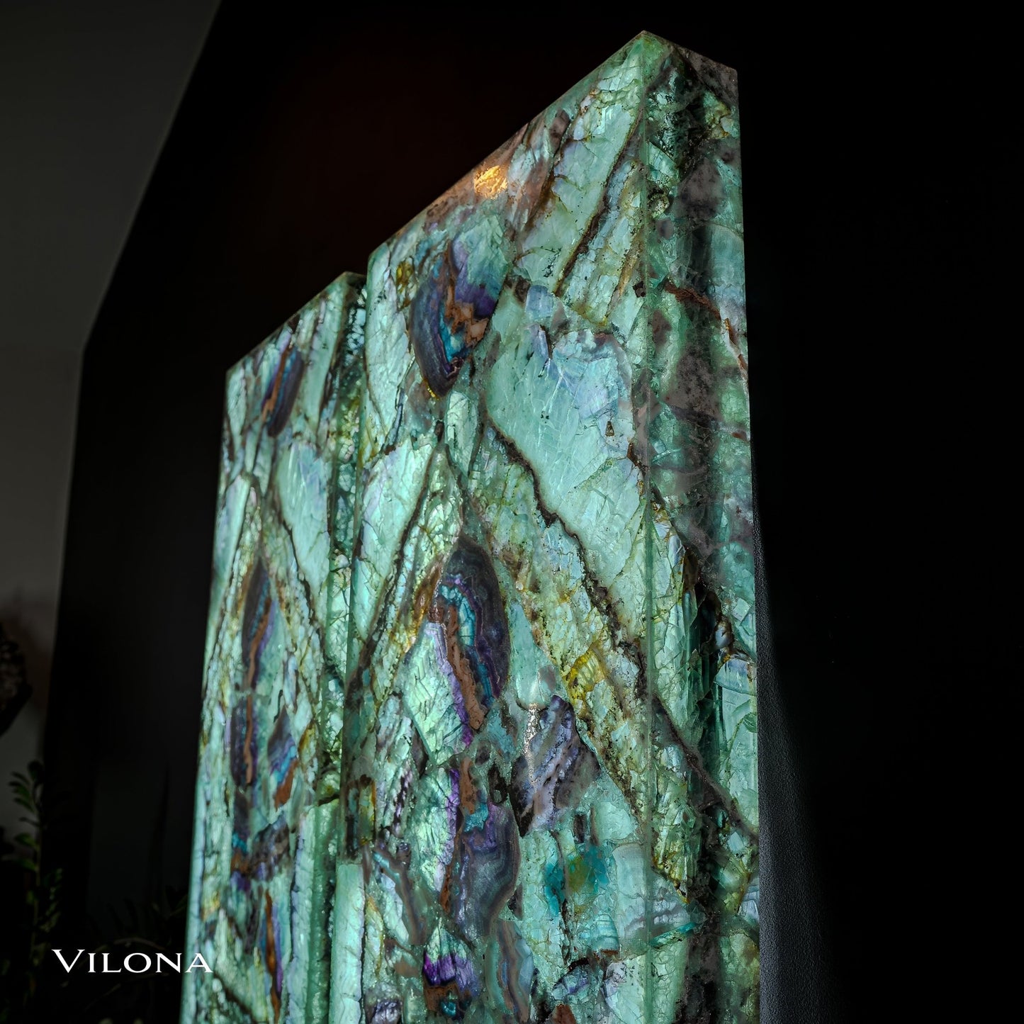 Fluorite Crystal Wall Panels (2/7) - Armand’s Maison & Marché