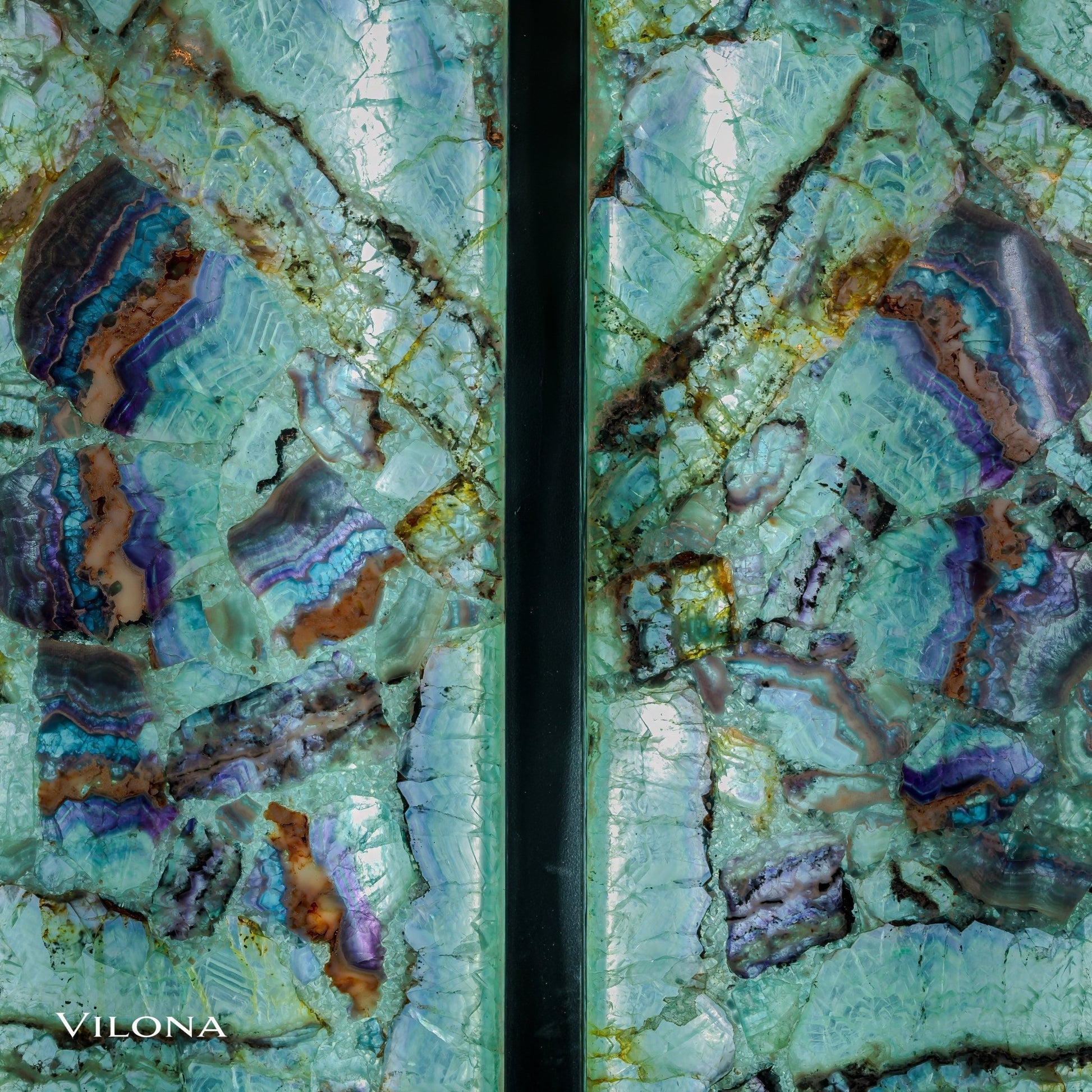 Fluorite Crystal Wall Panels (2/7) - Armand’s Maison & Marché