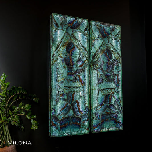Fluorite Crystal Wall Panels (2/7) - Armand’s Maison & Marché