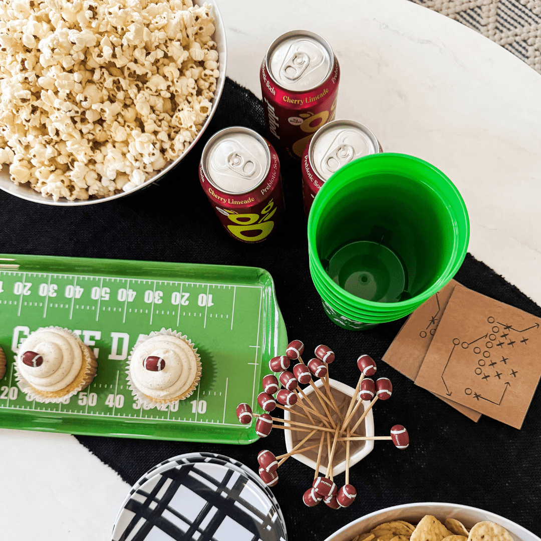 Football Game Day Reusable Snack Serving Chip Bowl - Armand’s Maison & Marché