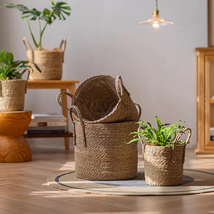 French Country Woven Planter Basket - Armand’s Maison & Marché