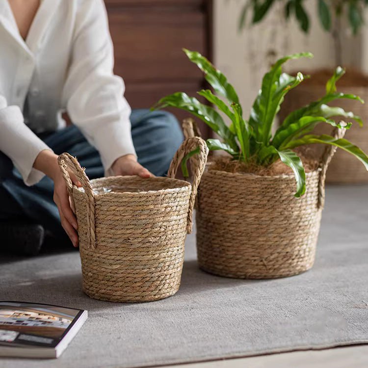 French Country Woven Planter Basket - Armand’s Maison & Marché