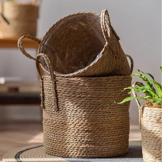 French Country Woven Planter Basket - Armand’s Maison & Marché
