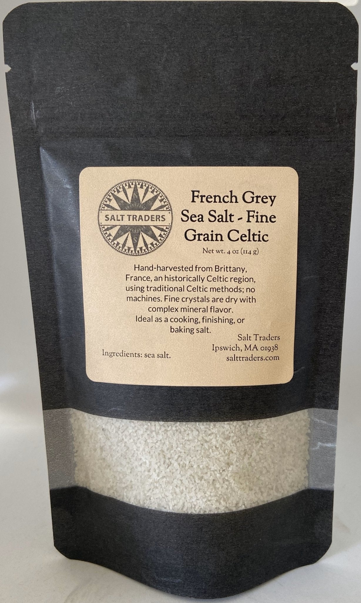 French Grey Sea Salt (Sel Gris) Fine or Coarse Grain Celtic - New Sizes! - Armand’s Maison & Marché