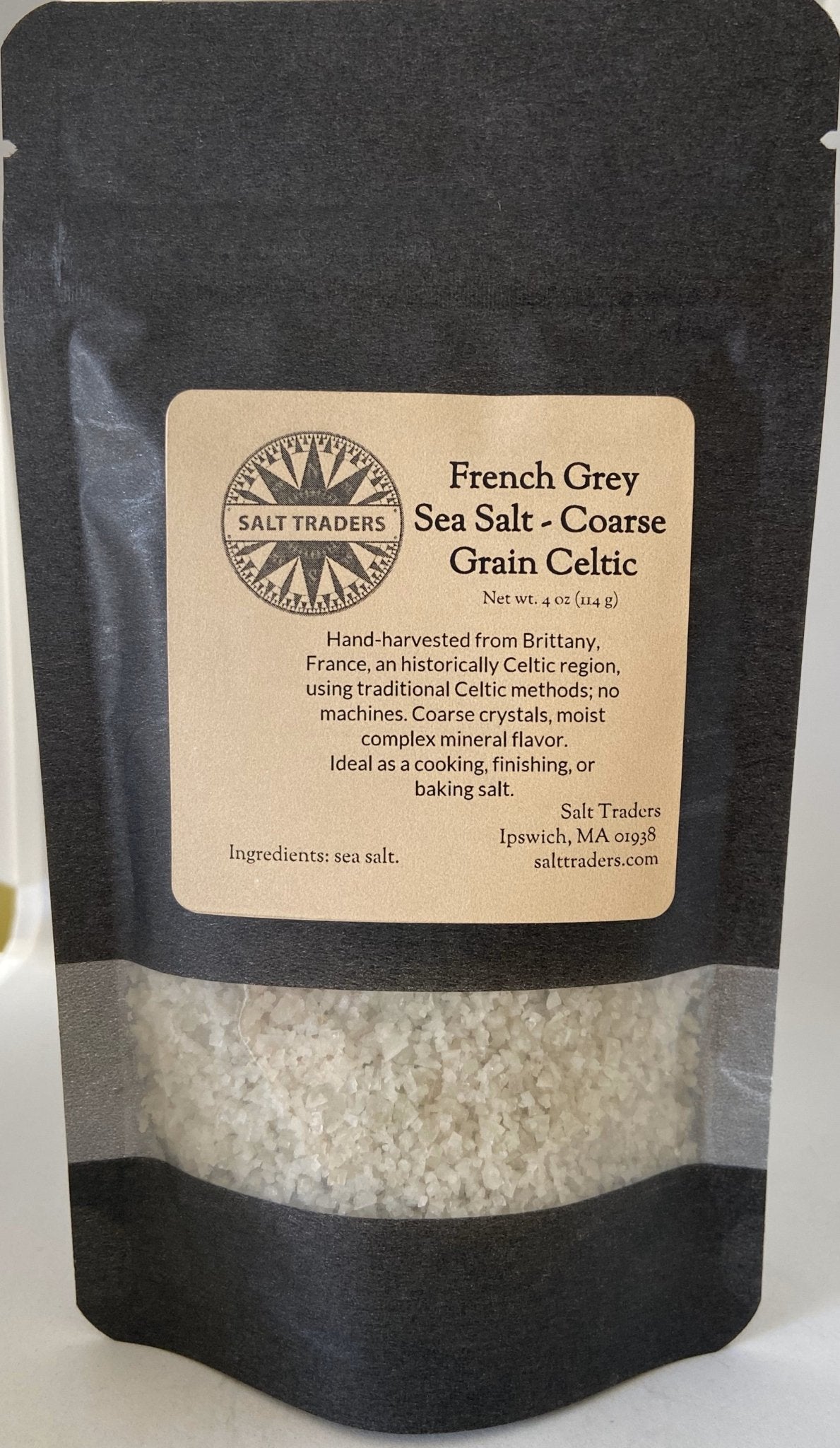 French Grey Sea Salt (Sel Gris) Fine or Coarse Grain Celtic - New Sizes! - Armand’s Maison & Marché