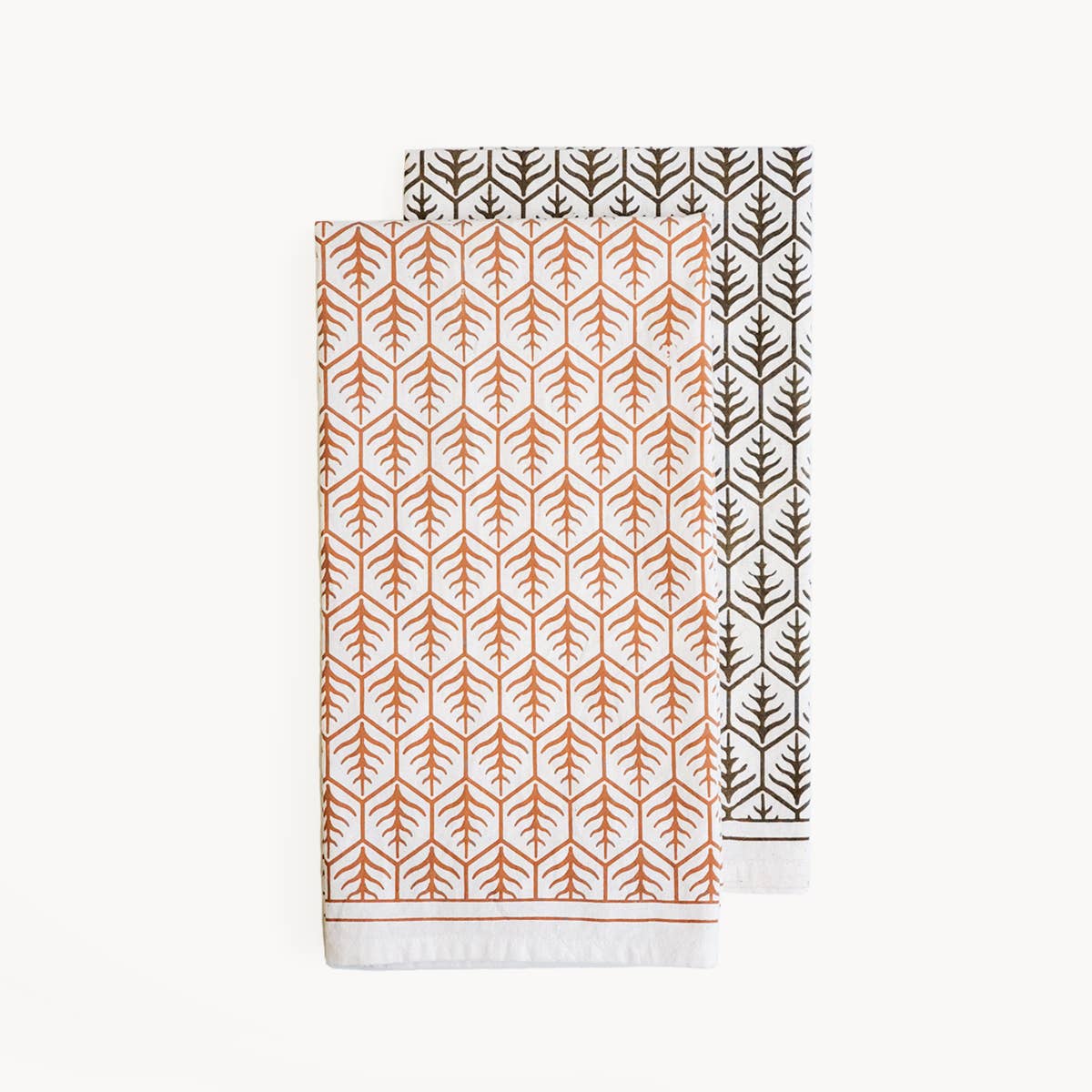 Hand Screen Printed Tea Towel - Set of 2 - Armand’s Maison & Marché
