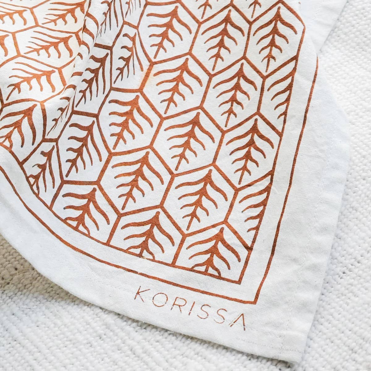 Hand Screen Printed Tea Towel - Set of 2 - Armand’s Maison & Marché