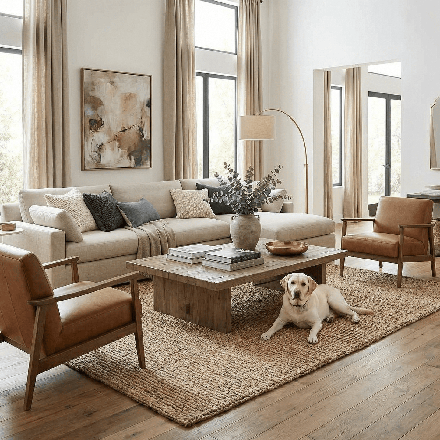 Herndon Braided Jute Rug - Armand’s Maison & Marché