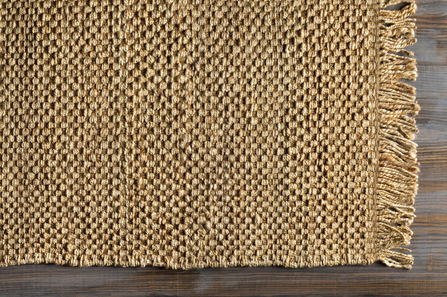 Hovland Hand Woven Natural Jute Rag Rug - Clearance - Armand’s Maison & Marché