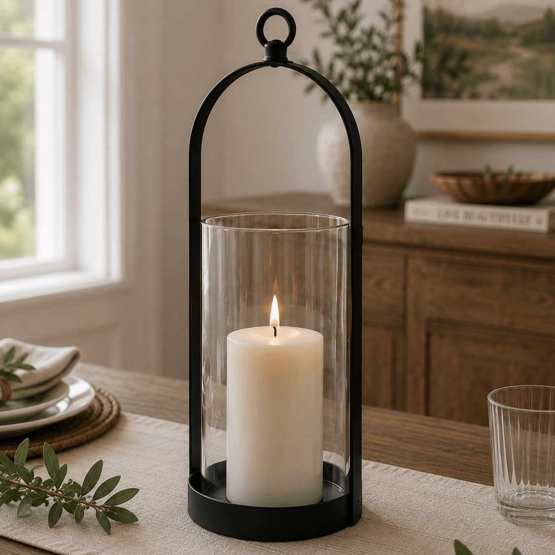 Hurricane Lantern - Small, Medium, Large - Armand’s Maison & Marché