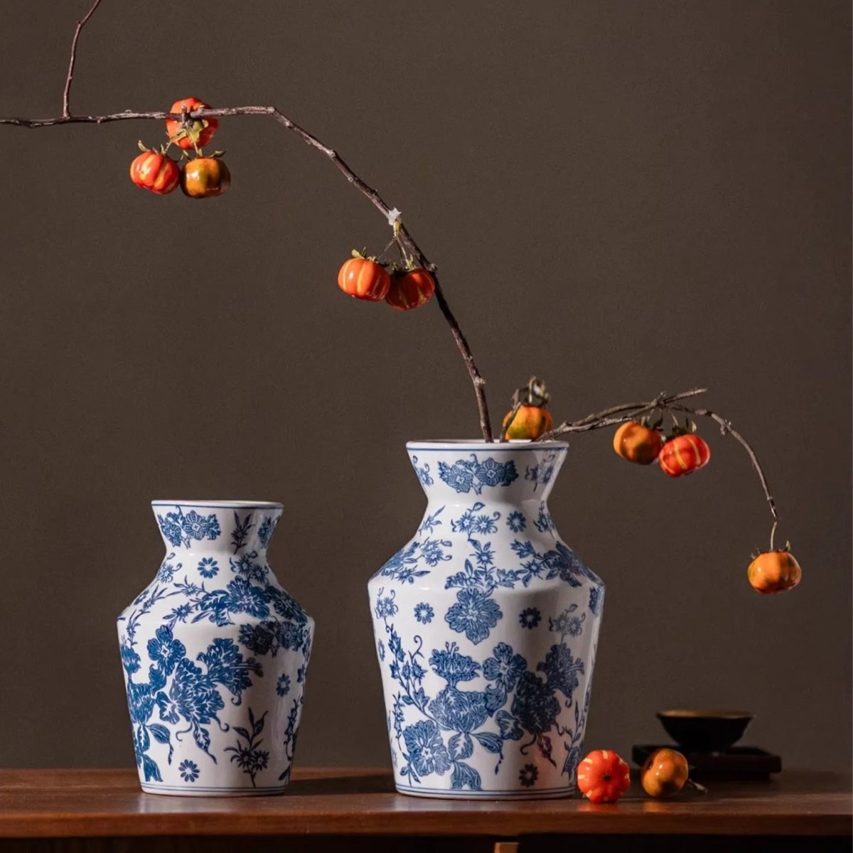 Indigo Porcelain Vase - Armand’s Maison & Marché