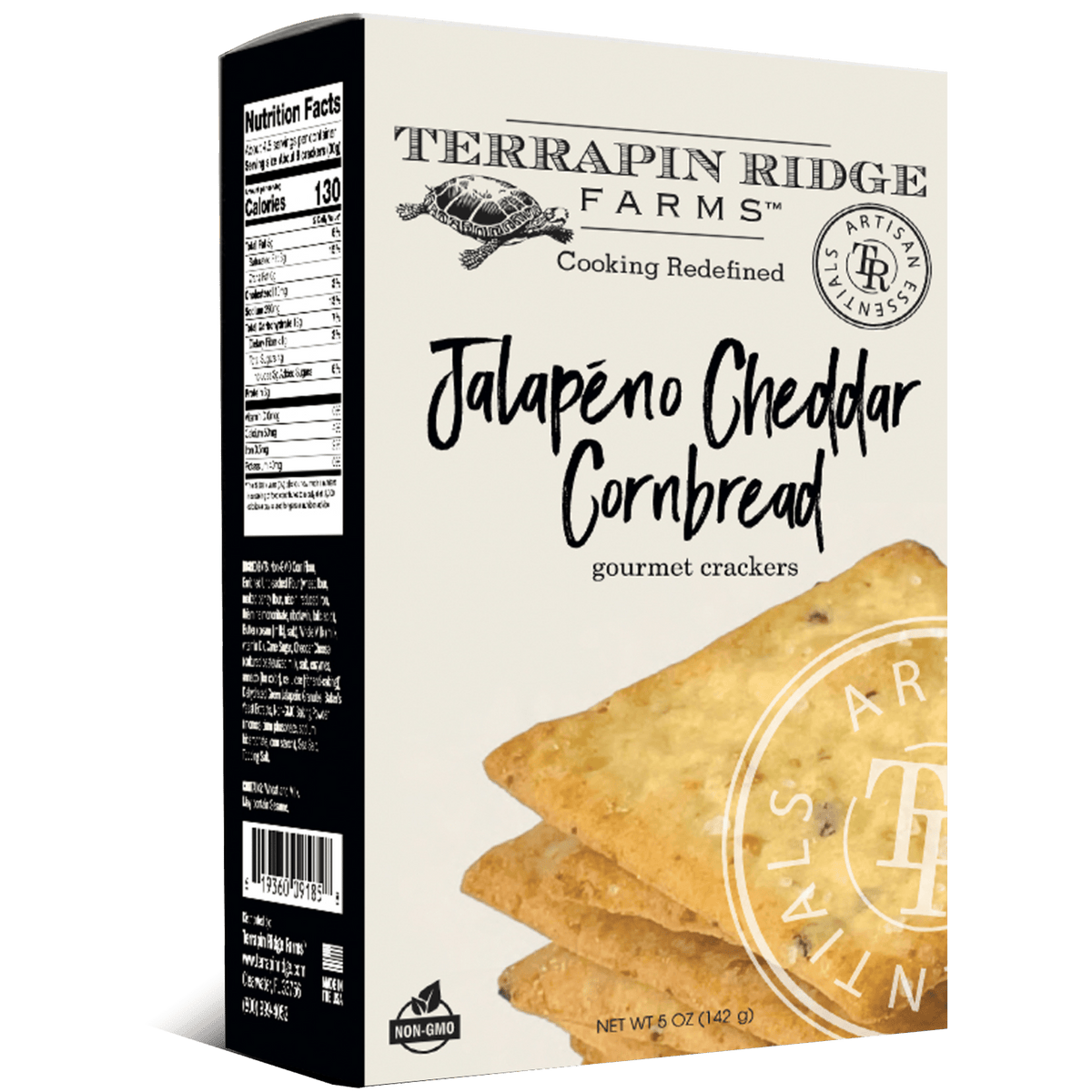 Jalapeno Cheddar Cornbread Crackers - Armand’s Maison & Marché