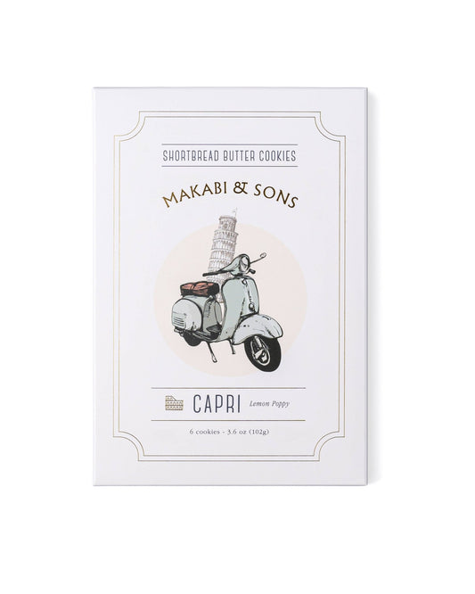 Lemon Poppy Cookies - Capri - Armand’s Maison & Marché