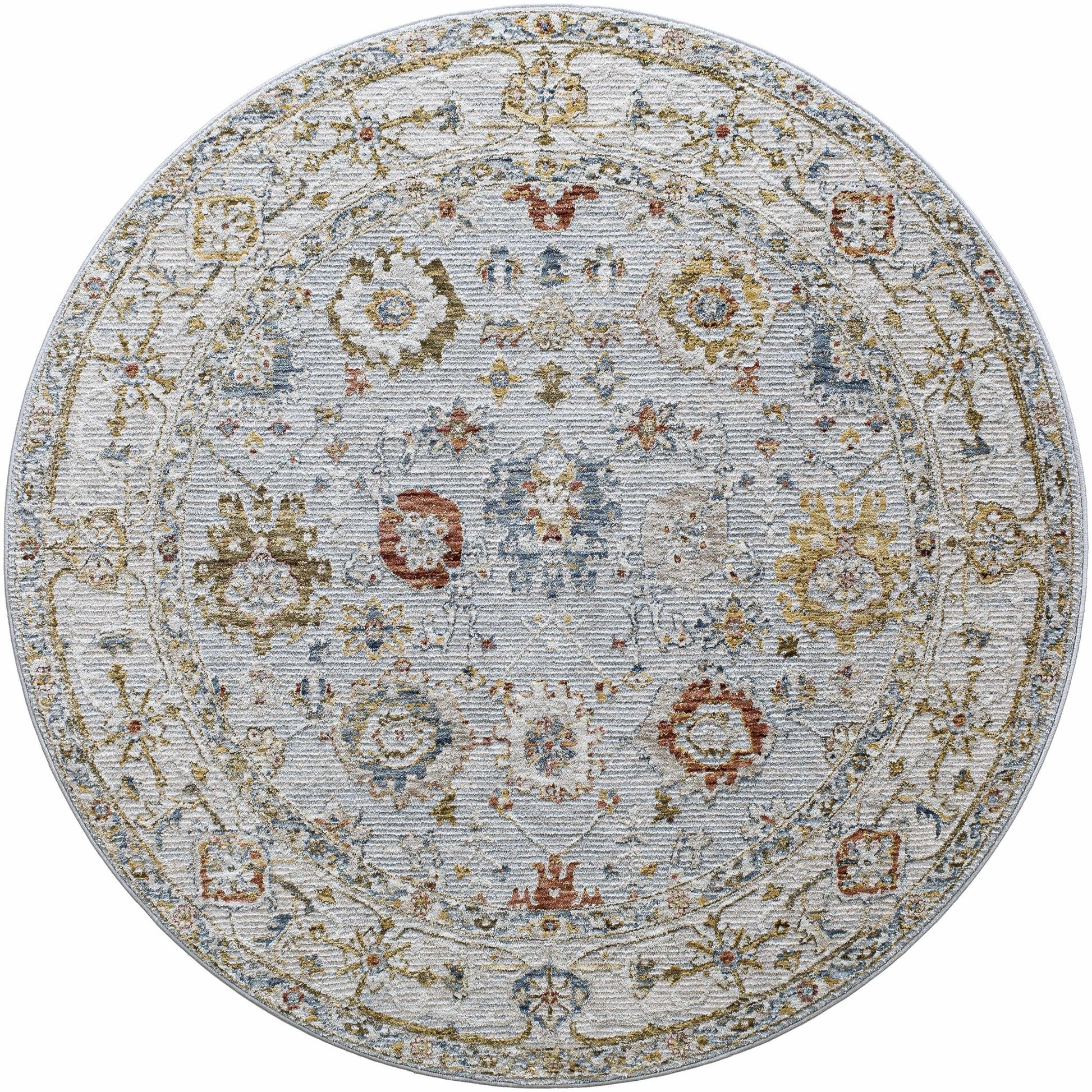 Luklukan Oushak Style Floral Rug - Armand’s Maison & Marché