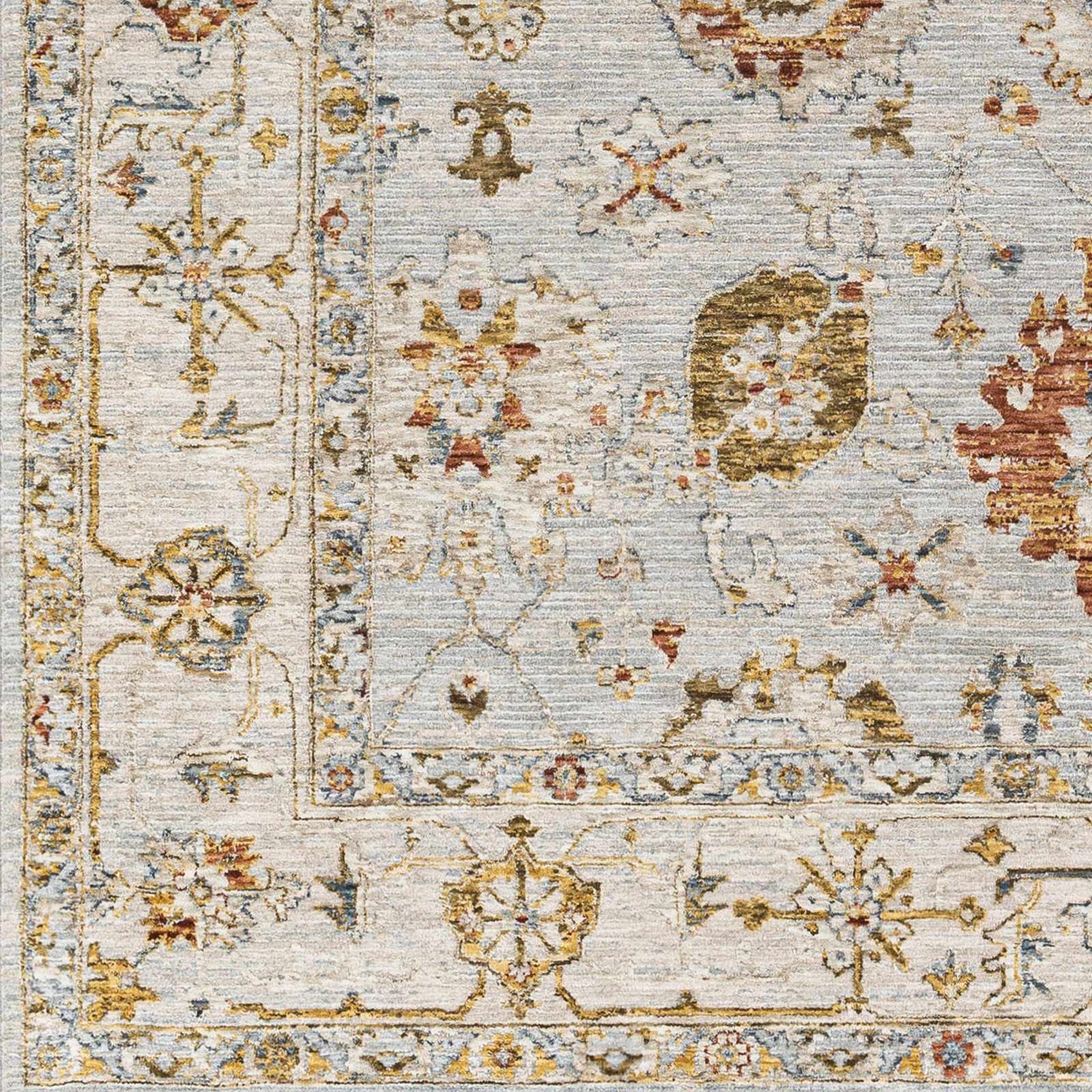 Luklukan Oushak Style Floral Rug - Armand’s Maison & Marché