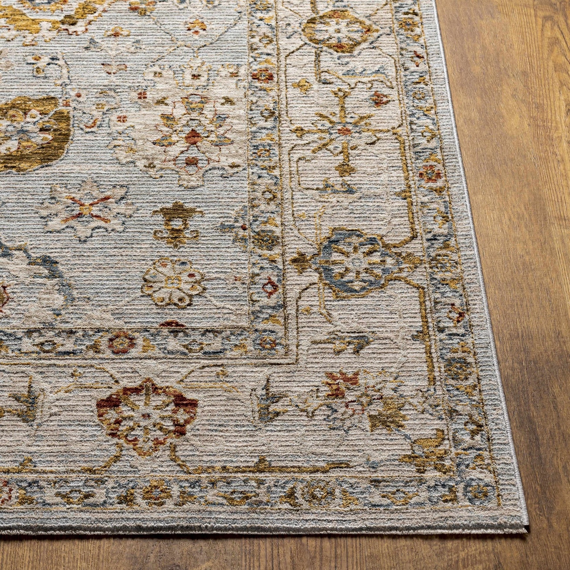 Luklukan Oushak Style Floral Rug - Armand’s Maison & Marché