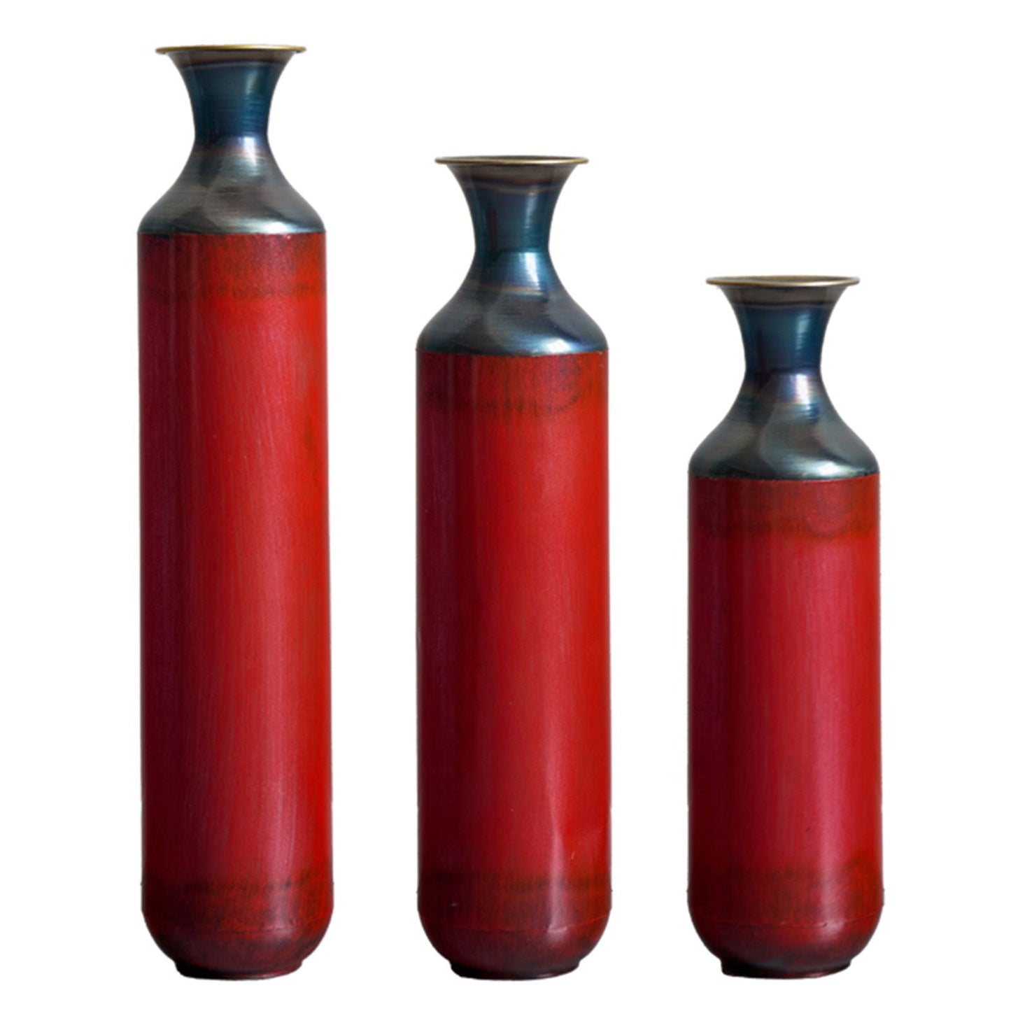 Modern Droplet Shaped Floor Vase Set, 3 Piece Home Decor - Armand’s Maison & Marché