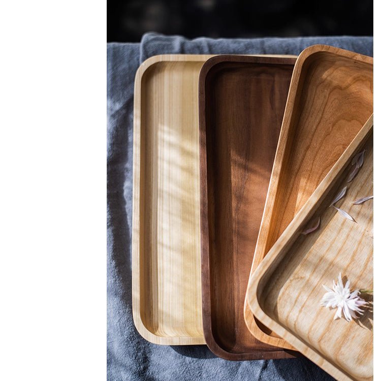Natural Wood Plate Serving Tray - Armand’s Maison & Marché