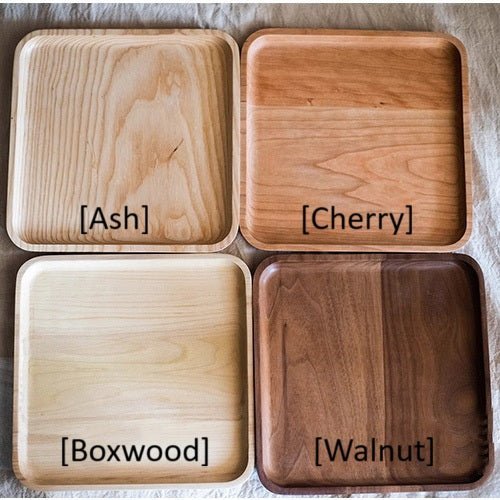 Natural Wood Plate Serving Tray - Armand’s Maison & Marché